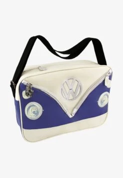 VOLKSWAGEN T1 BULLI BUS RETRO/VINTAGE - Handtasche - Blau