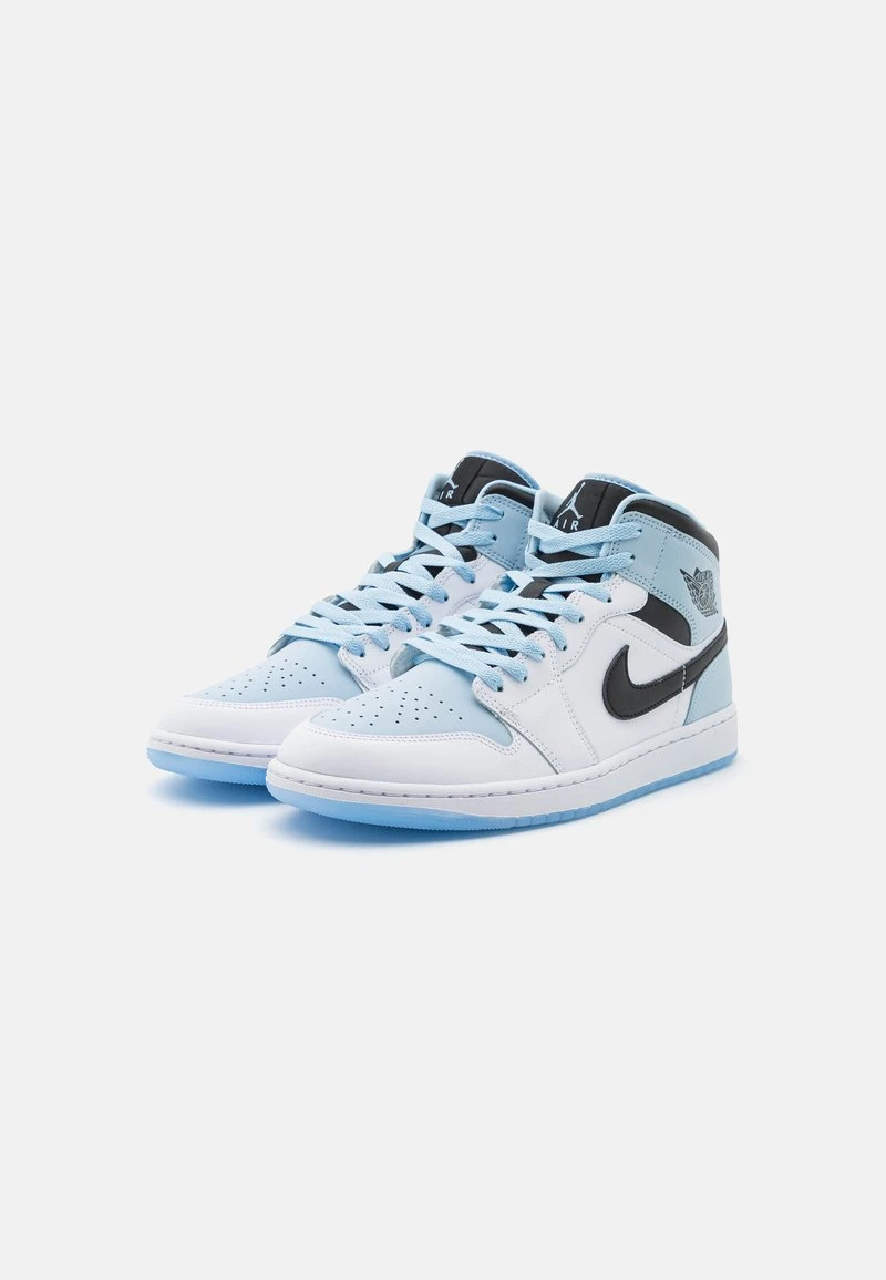 AIR JORDAN 1 MID SE - Sneaker High - White/ice Blue/black 4 AIR JORDAN 1 MID SE - Sneaker High - White/ice Blue/black – Bild 2