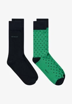 Gant 2 PACK SOLID DOT - Socken - Day Blue -Herrenbekleidung 39ced45ca48a44d99a64872eedd6027d