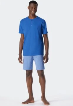 Schiesser SET FASHION - Nachtwäsche Set - Aqua