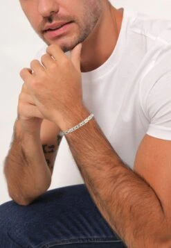 KUZZOI BASIC LOOK - Armband - Silber 13 KUZZOI BASIC LOOK - Armband - Silber -Herrenbekleidung 3e696f5042ad4834af3336f32ee8af28 1