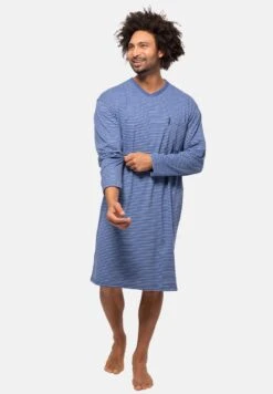 Nachthemd - Dunkelblau 9 Nachthemd - Dunkelblau -Herrenbekleidung 3e994dffa6bd41f88a18ef94736a35e1