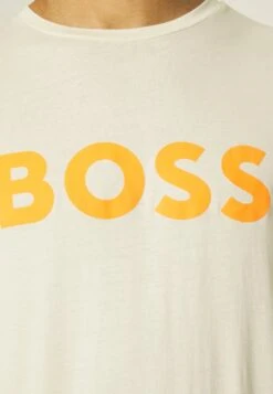 Boss THINKING - T-Shirt Print - Light Beige -Herrenbekleidung 3e9c6005bde74447b3ce31545424bdb1