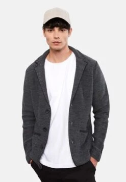 S.Oliver BINNEN - Kurzmantel - Grau Meliert -Herrenbekleidung 3ea5ee1c9e4d40bdabe02bf9e59acc8b