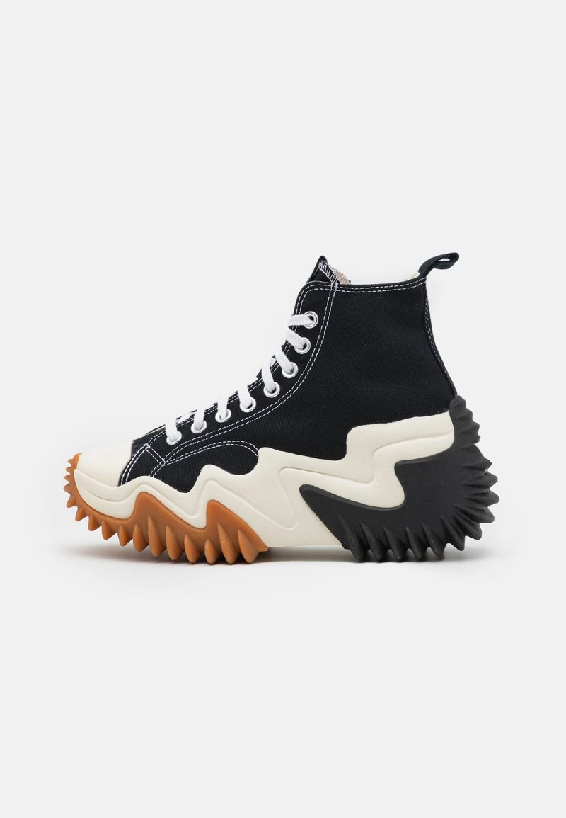 Converse RUN STAR MOTION PLATFORM UNISEX - Sneaker High - Black/white/honey 3 Converse RUN STAR MOTION PLATFORM UNISEX - Sneaker High - Black/white/honey