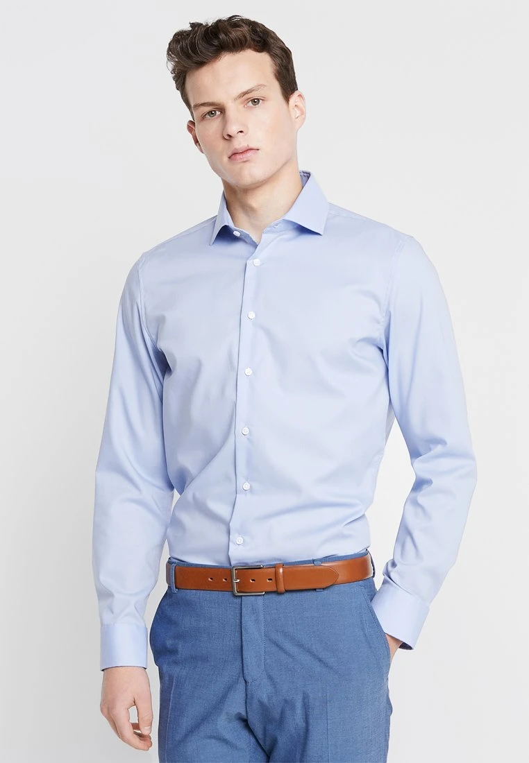 Seidensticker SLIM SPREAD KENT PATCH - Businesshemd - Hellblau 3 Seidensticker SLIM SPREAD KENT PATCH - Businesshemd - Hellblau