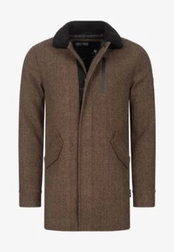 Indicode Jeans FALMO - Kurzmantel - Mini Herringbone Black 13 Indicode Jeans FALMO - Kurzmantel - Mini Herringbone Black -Herrenbekleidung 42819a5efc5447739ce007e650207c2e