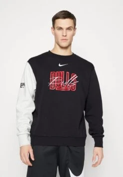 Nike Performance NBA CHICAGO BULLS COURTSIDE CREW - Vereinsmannschaften - Black