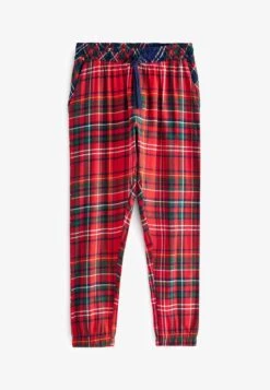 Next MATCHING FAMILY CHRISTMAS CHECK STANDARD - Nachtwäsche Hose - Red -Herrenbekleidung 4549231631554b9c936853a158d1a892