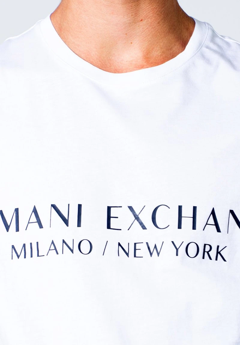 Armani Exchange T-Shirt Print - White 5 Armani Exchange T-Shirt Print - White – Bild 3