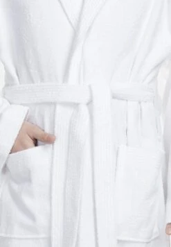 PACIFIC FÜR - Bademantel - Weiß -Herrenbekleidung 470a172274974186ad2b569cea1e60c0