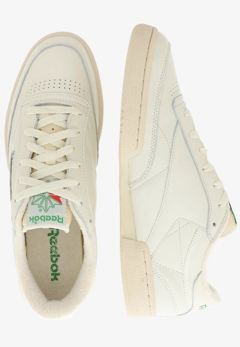 Reebok Classic CLUB C 1985 TV - Sneaker Low - Chalk/paperwhite/green 4 Reebok Classic CLUB C 1985 TV - Sneaker Low - Chalk/paperwhite/green – Bild 2