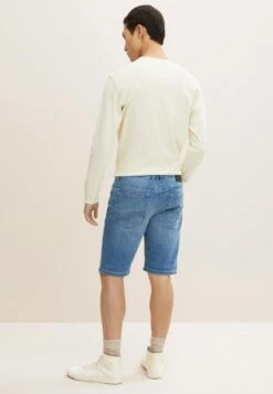 Tom Tailor Jeans Shorts - Mid Stone Wash Denim -Herrenbekleidung 4768a002ee804f229dd87c3989ba7e17