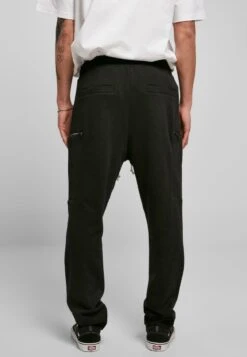 URBAN CLASSICS LOW CROTCH - Jogginghose - Black -Herrenbekleidung 47c577f65a2c498eb9727b4ed8973f41