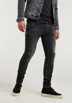 EGO COLOMBO - Jeans Slim Fit - Black -Herrenbekleidung 4a619e6a549c47c283394b20bbf94366 1