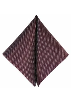 2-SET CASTRO JACQUARD - Krawatte - Weinrot Bordeauxrot Karos Dunkel-blau Jacquard Getupft Weiss -Herrenbekleidung 4a9b43c85d014fa98bfa99f1cdc26437