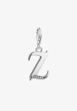Thomas Sabo Anhänger - Silver-coloured/white -Herrenbekleidung 4ba1a30b10244f3fab6bb3fecf647c5e