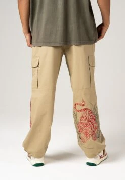 Ed Hardy JUNGLE TIGER - Cargohose - Pebble -Herrenbekleidung 4c2def800aee428a9200c65d383abb0a