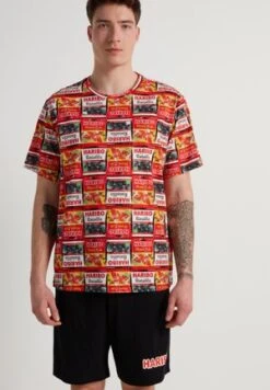 SET - Nachtwäsche Set - Black Cola Print -Herrenbekleidung 52457294fe5947b4ade42f9376c6bbcc