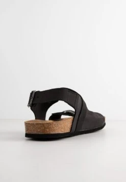 Geox U SANDAL GHITA A LEA - Riemensandalette - Schwarz -Herrenbekleidung 54c40ac61bbe4f44a7ceeef0cebee30d