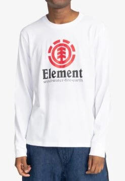 Element Langarmshirt - Optic White