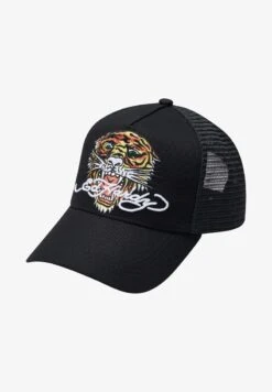 Ed Hardy ROAR TWILL - Cap - Black 11 Ed Hardy ROAR TWILL - Cap - Black -Herrenbekleidung 56e7f302b1474885bfbc047198d83834