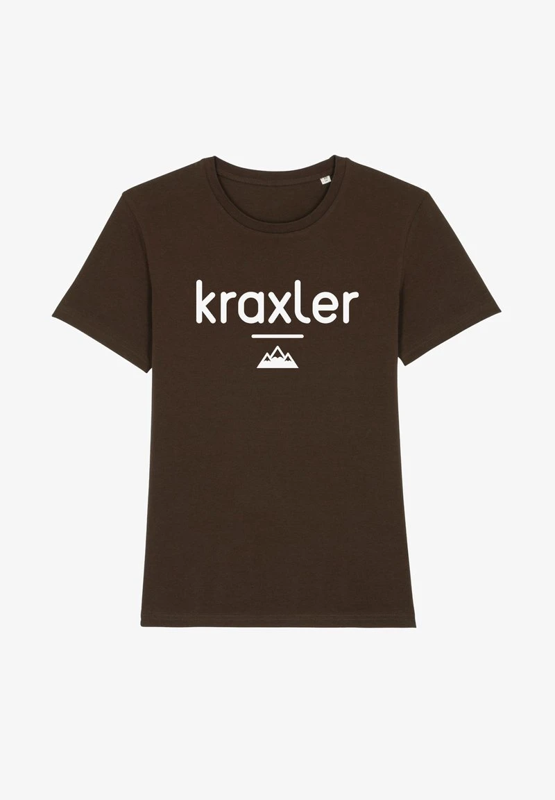 KRAXLER - T-Shirt Print - Deep Chocolate 5 KRAXLER - T-Shirt Print - Deep Chocolate – Bild 3
