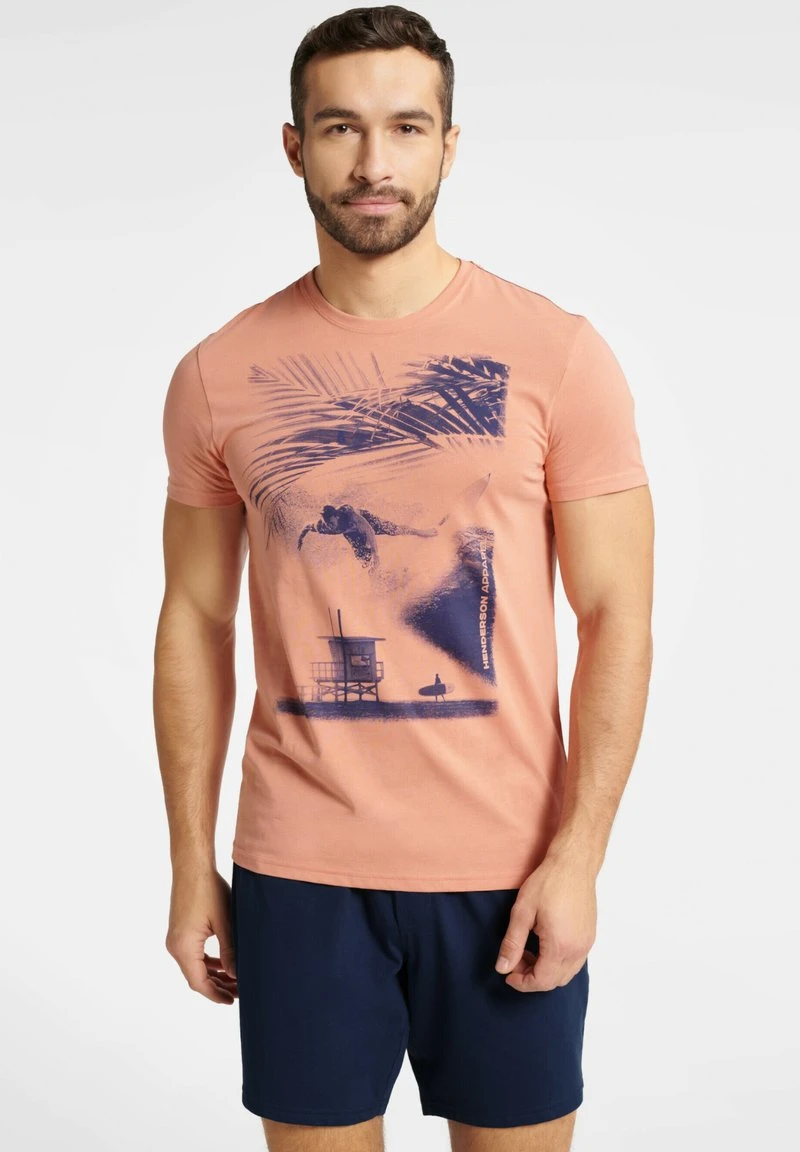 Henderson FEARLESS - Nachtwäsche Set - Apricot 3 Henderson FEARLESS - Nachtwäsche Set - Apricot