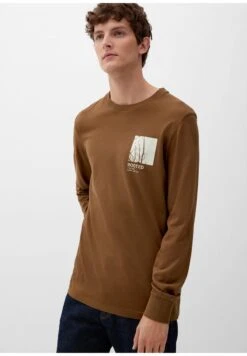 S.Oliver LANGARMSHIRT - Langarmshirt - Karamell