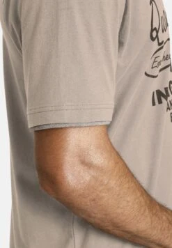 NANTE - T-Shirt Print - Beige 10 NANTE - T-Shirt Print - Beige -Herrenbekleidung 5badebc12bd940c0b50792ca46ebbf84