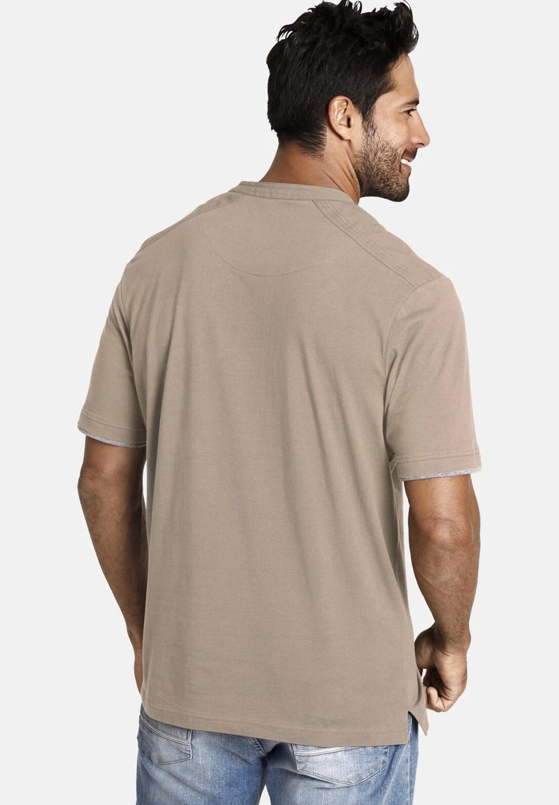 NANTE - T-Shirt Print - Beige 4 NANTE - T-Shirt Print - Beige – Bild 2