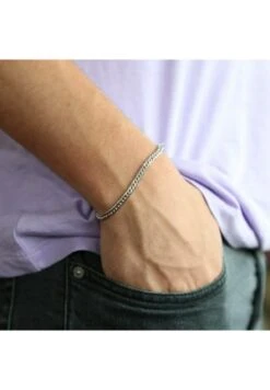 GOURMET ZWART - Armband - Silver-coloured 13 GOURMET ZWART - Armband - Silver-coloured -Herrenbekleidung 5c226336a23e44ec8d7e7a431f66afe2