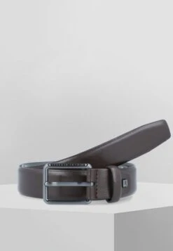 PORSCHE DESIGN BASIC GÜRTEL LEDER - Gürtel - Dunkelbraun -Herrenbekleidung 5c7baf3384cf4b11bdc28e0910c64b8b