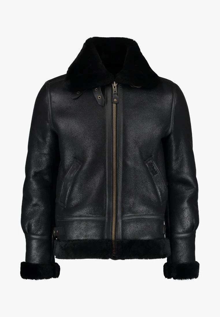 Schott Lederjacke - Black 8 Schott Lederjacke - Black – Bild 6