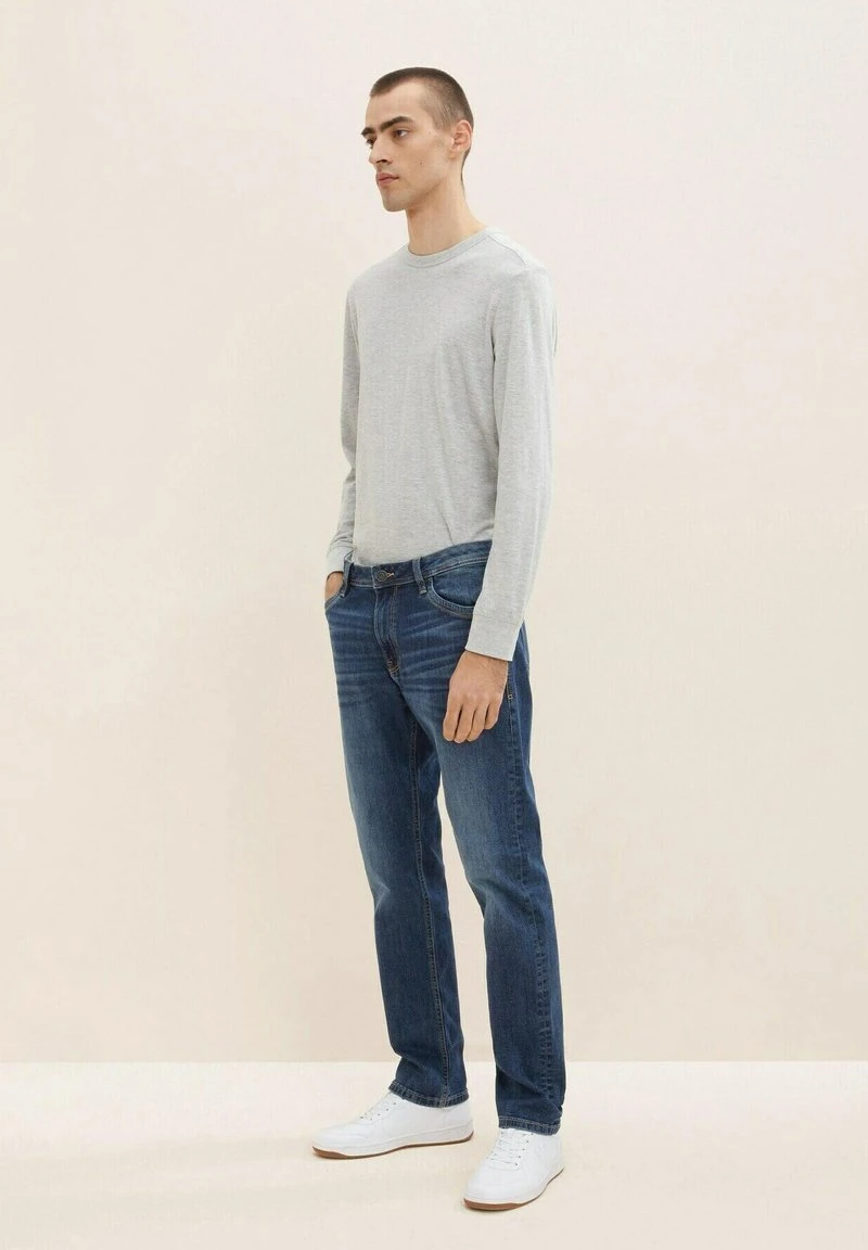 Tom Tailor TRAD - Jeans Straight Leg - Used Dark Stone Blue Denim 7 Tom Tailor TRAD - Jeans Straight Leg - Used Dark Stone Blue Denim – Bild 5