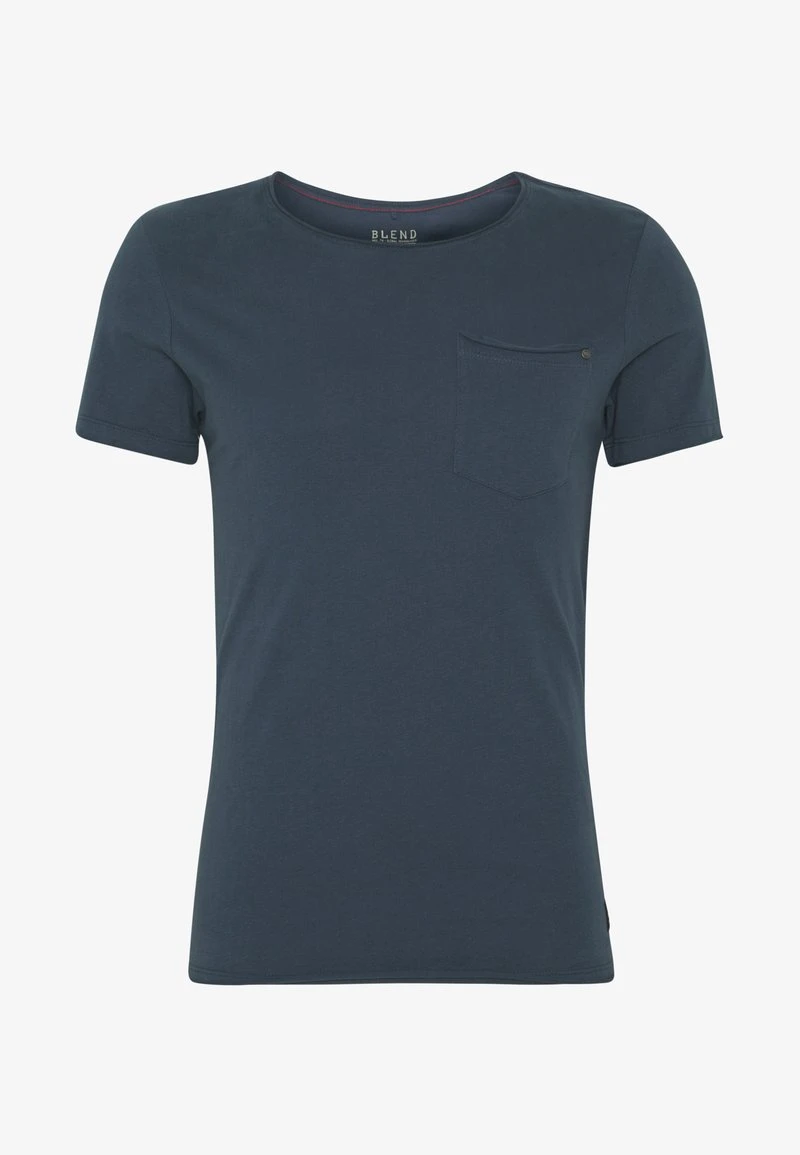 Blend BHBHNOEL TEE - T-Shirt Basic - Denim Blue 6 Blend BHBHNOEL TEE - T-Shirt Basic - Denim Blue – Bild 4