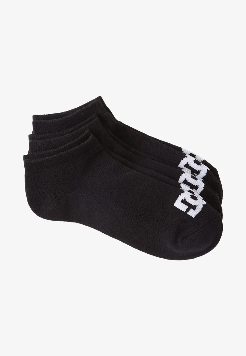 DC SHOES 3 PACK - Füßlinge - Black 3 DC SHOES 3 PACK - Füßlinge - Black