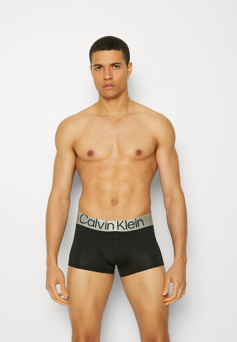 CALVIN KLEIN UNDERWEAR LOW RISE TRUNK 3 PACK - Panties - Black/grey/sky 6 CALVIN KLEIN UNDERWEAR LOW RISE TRUNK 3 PACK - Panties - Black/grey/sky – Bild 4