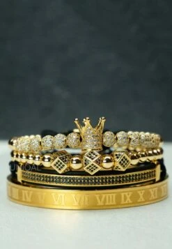 ROYAL KING - Armband - Gold -Herrenbekleidung 635147d64a584e759c2407cdaf6401a3