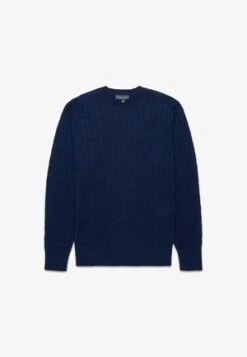 Scalpers SUMMER EIGHT TRICOT - Strickpullover - Navy -Herrenbekleidung 6382d7c5902345d8b399a2b1d5d3a0dc