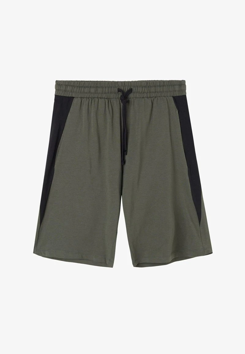 MIT SEITENDETAIL - Shorts - Schwarz - 866u - Winter Green Black 7 MIT SEITENDETAIL - Shorts - Schwarz - 866u - Winter Green Black – Bild 5