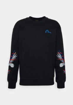 Evisu EAGLE CREWNECK - Sweatshirt - Black 12 Evisu EAGLE CREWNECK - Sweatshirt - Black -Herrenbekleidung 68407b2a597742a78674e2f6cdf88ab4