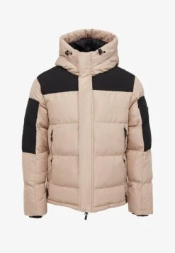 PEYTON SHORT PUFFER JACKET - Winterjacke - Stone -Herrenbekleidung 68af93529079433793e9303b72d40e3a