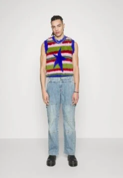 Jaded London VEST - Strickpullover - Multi -Herrenbekleidung 697aa3a7d0a1459cb295855eae4cb303