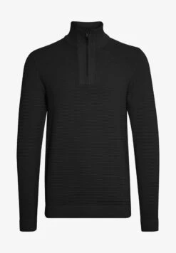Solid SDNICK - Strickpullover - Black -Herrenbekleidung 69d007d3a23749f5a1be5e988bbcd979