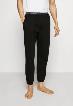 CALVIN KLEIN UNDERWEAR LOUNGE TERRY JOGGER - Nachtwäsche Hose - Black