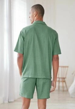 Next LIGHTWEIGHT SET - Nachtwäsche Set - Green -Herrenbekleidung 6a62d1b1036a47689becfeba744adeee