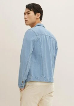 Tom Tailor Jeansjacke - Clean Bleached Blue Denim -Herrenbekleidung 6c76000076f9442e90a3ca733a2618cb