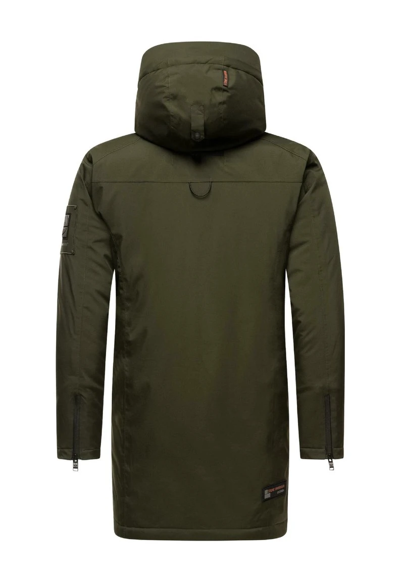 Wintermantel - Olive 4 Wintermantel - Olive – Bild 2