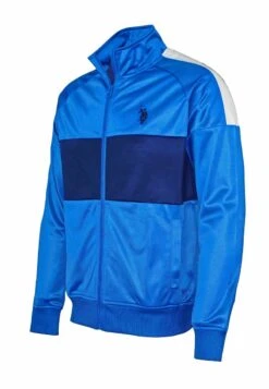 U.S. Polo Assn. SCUBA BRADEN BRAD TRICOT BRUSHED - Trainingsjacke - Blau -Herrenbekleidung 6fe9cf86c0af4e54a19acfbc97e53890